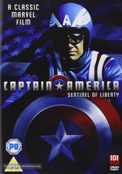 Captain America - British Movie Cover