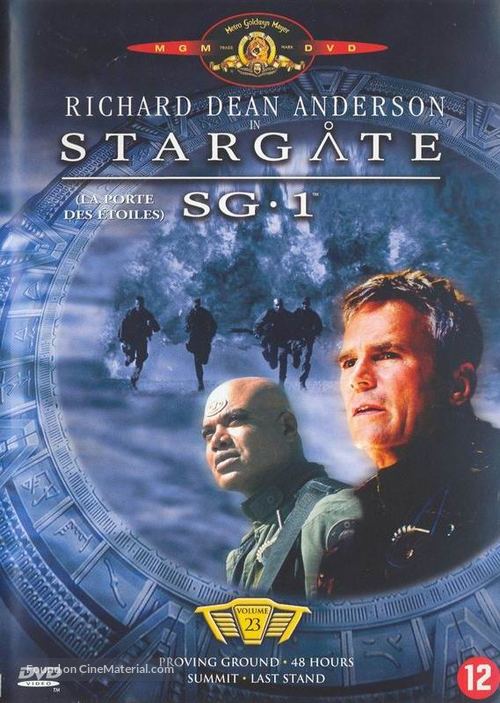 &quot;Stargate SG-1&quot; - Dutch DVD movie cover