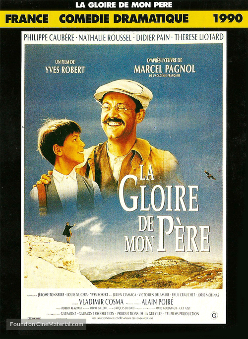 La gloire de mon p&egrave;re - French Movie Cover