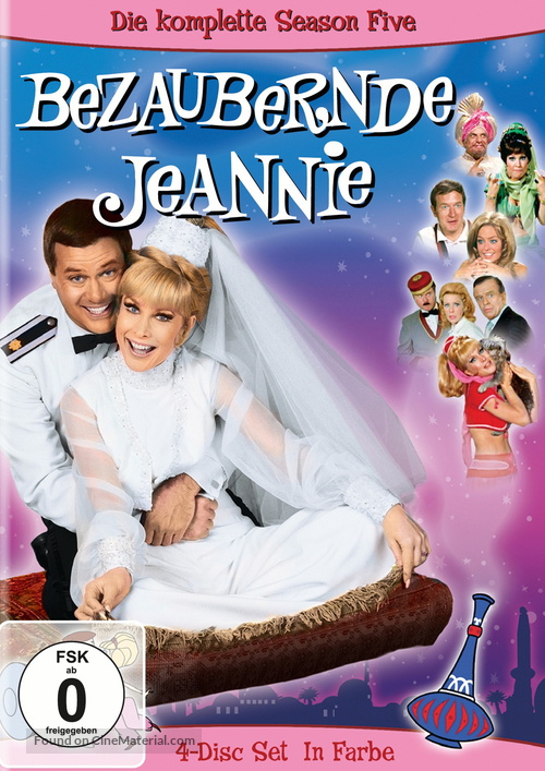 &quot;I Dream of Jeannie&quot; - German DVD movie cover