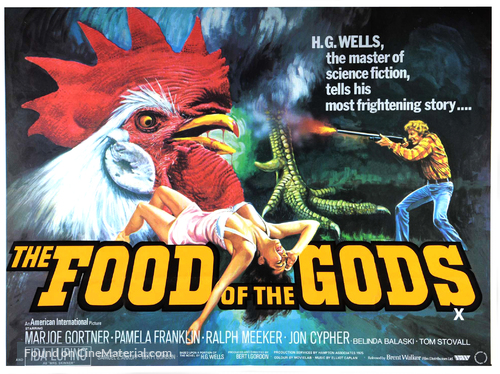 The Food of the Gods - Spanish Movie Poster