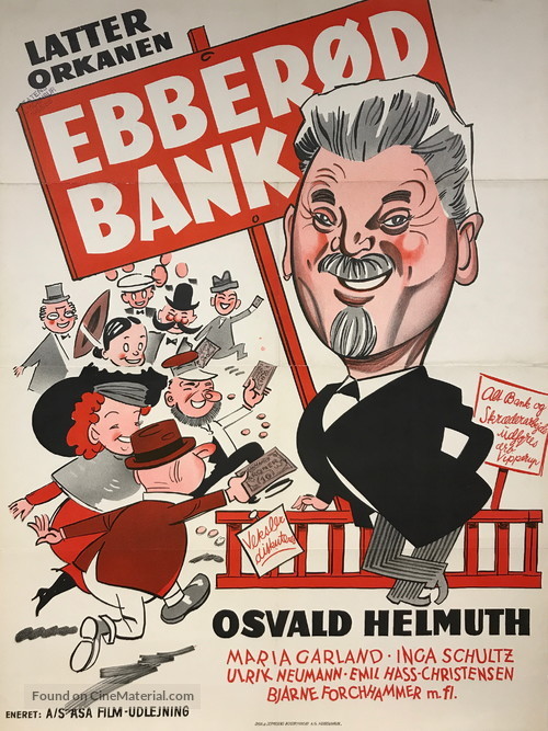 Ebber&oslash;d Bank - Danish Movie Poster