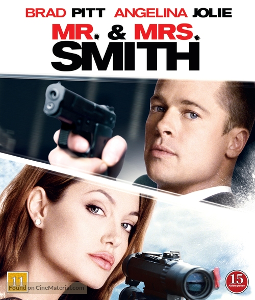 Mr. &amp; Mrs. Smith - Danish Movie Cover