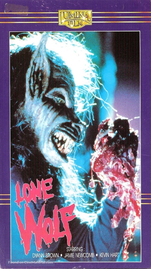 Lone Wolf - Dutch VHS movie cover