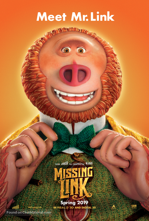 Missing Link - Canadian Movie Poster