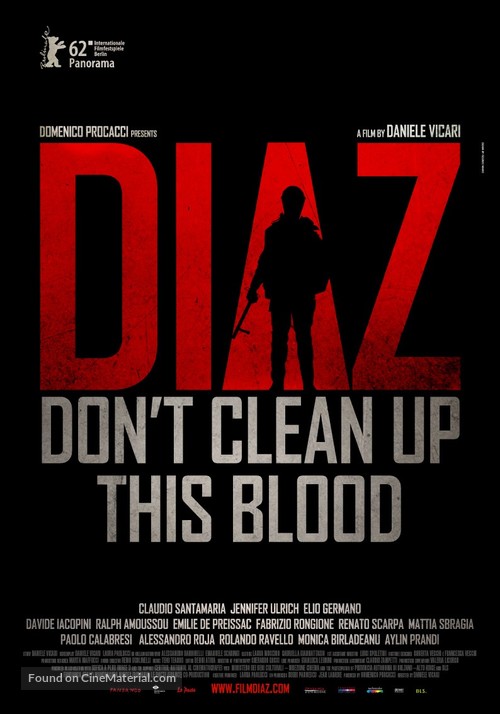 Diaz: Don&#039;t Clean Up This Blood - Movie Poster