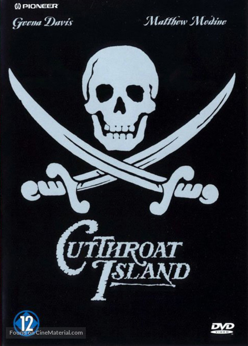 Cutthroat Island - Dutch DVD movie cover