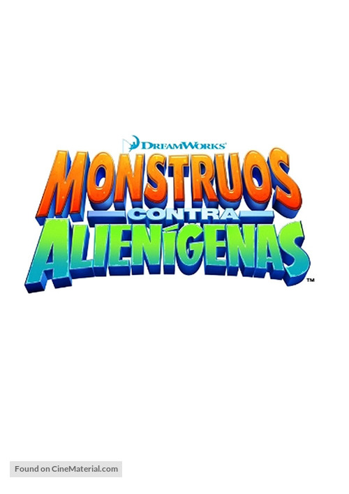Monsters vs. Aliens - Spanish Logo