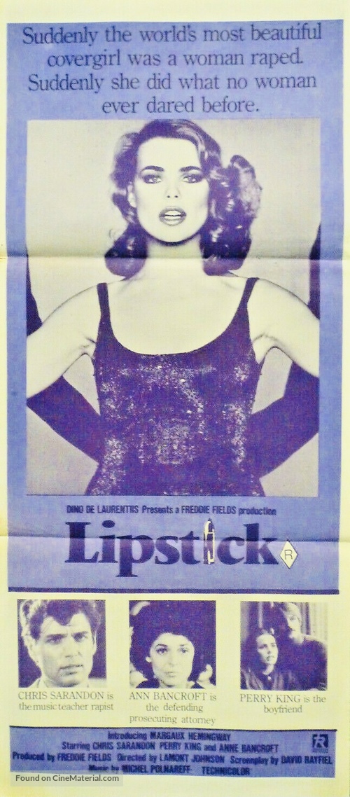 Lipstick - Australian Movie Poster