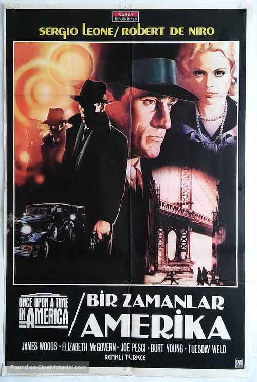 Once Upon a Time in America - Turkish Movie Poster