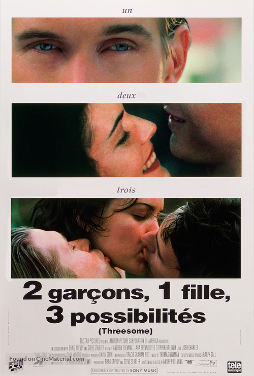 Threesome - Belgian Movie Poster