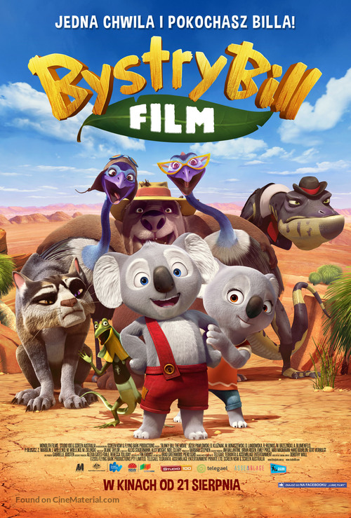 Blinky Bill the Movie - Polish Movie Poster