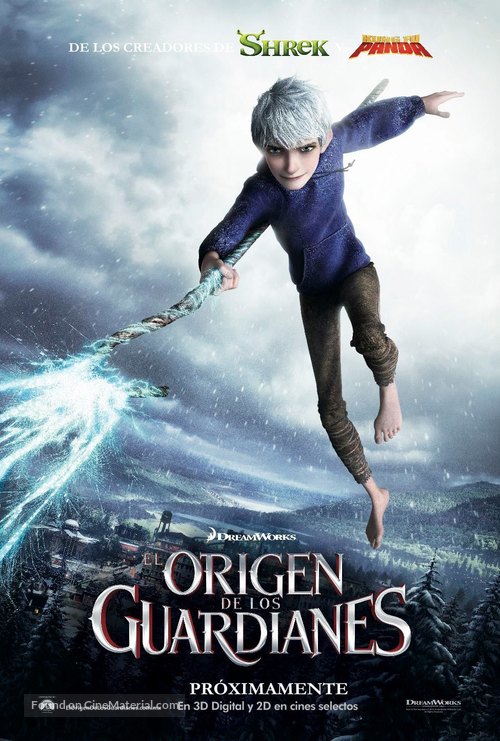 Rise of the Guardians - Mexican Movie Poster