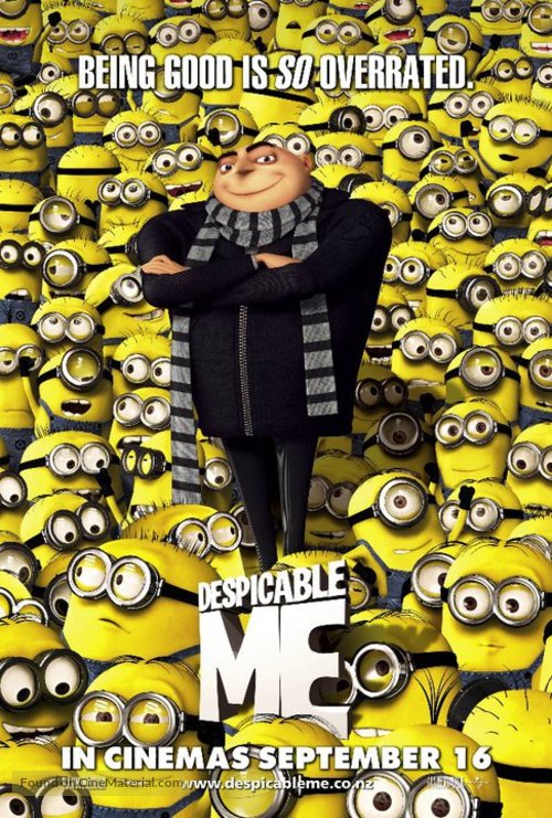 Despicable Me - New Zealand Movie Poster