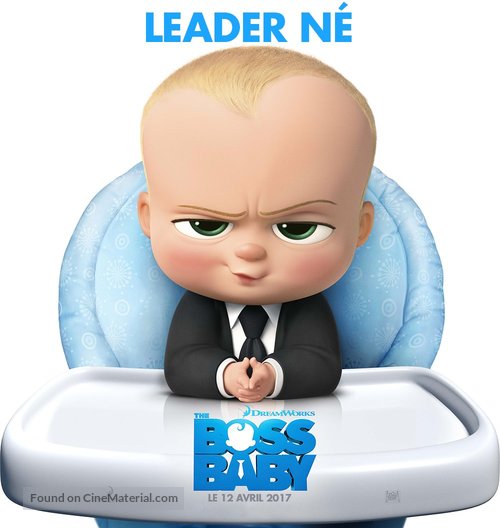 The Boss Baby - French Movie Poster