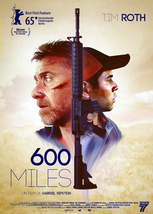 600 Millas - French Movie Cover