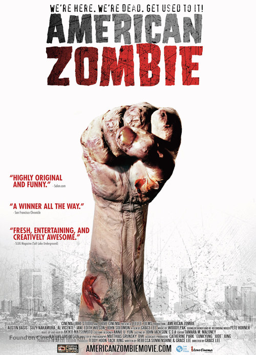 American Zombie - poster