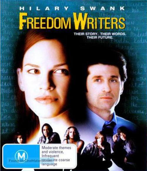 Freedom Writers - Australian Blu-Ray movie cover