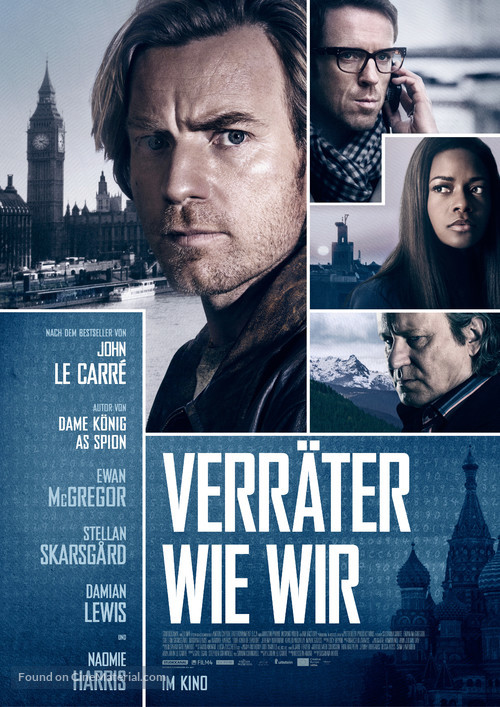 Our Kind of Traitor - German Movie Poster