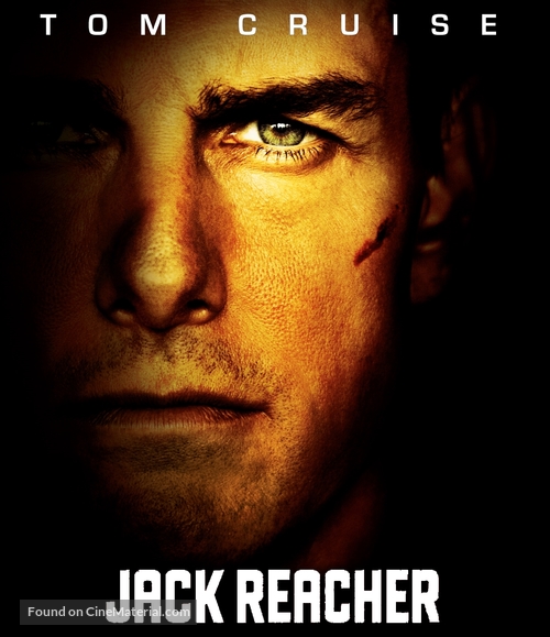 Jack Reacher - German Blu-Ray movie cover