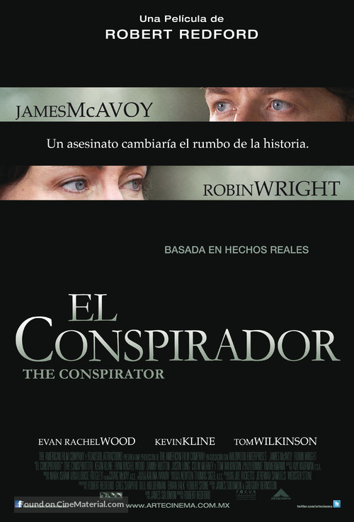 The Conspirator - Mexican Movie Poster