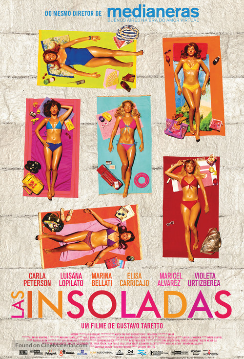 Las insoladas - Brazilian Movie Poster