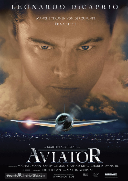 The Aviator - German Movie Poster