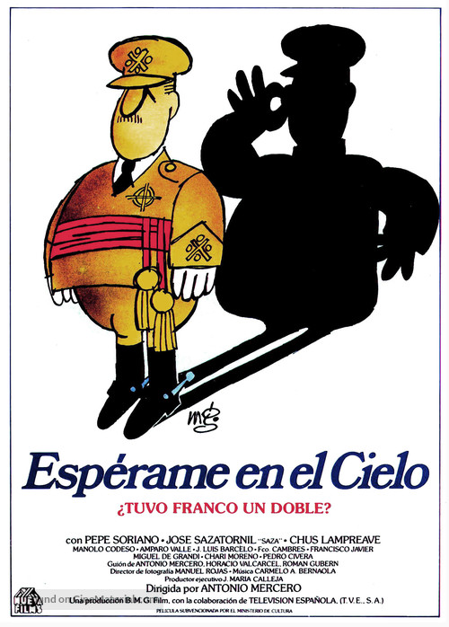 Esp&eacute;rame en el cielo - Spanish Movie Poster