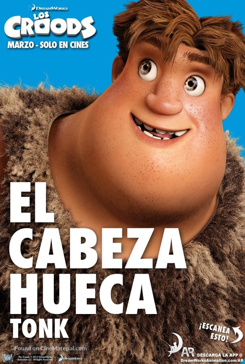 The Croods - Argentinian Movie Poster