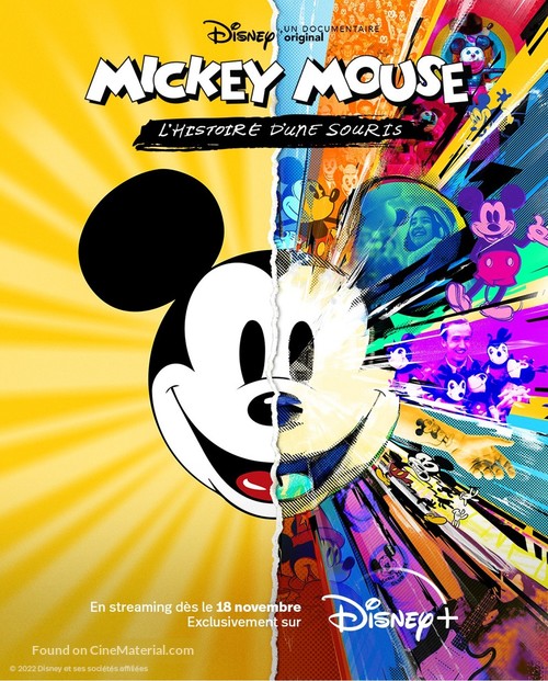 Mickey: Het Verhaal van een Muis - French Movie Poster