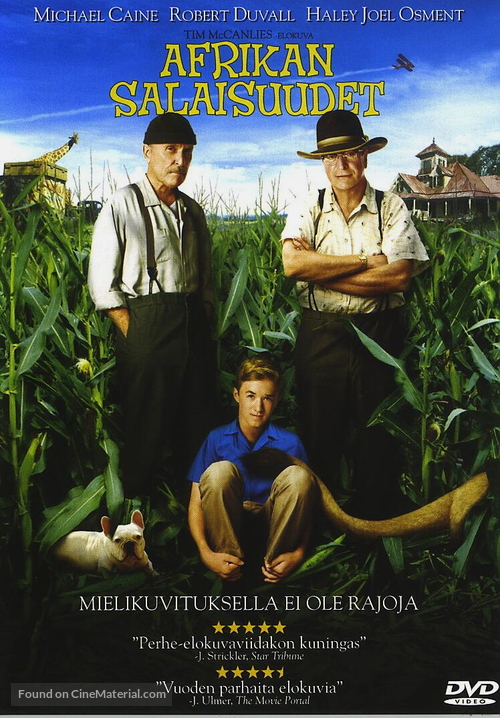 Secondhand Lions - Finnish Movie Cover