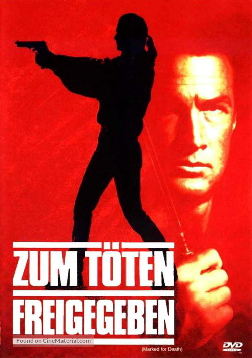 Marked For Death - German DVD movie cover