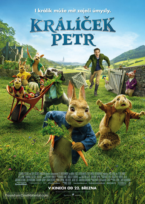 Peter Rabbit - Czech Movie Poster