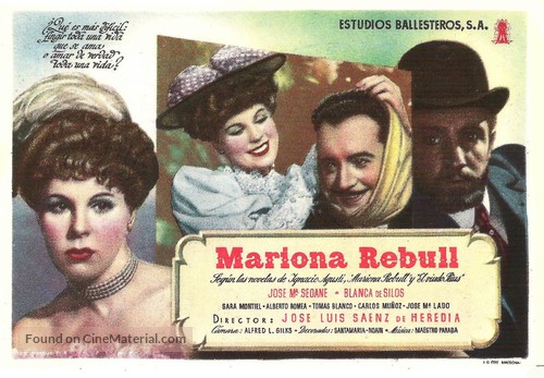 Mariona Rebull - Spanish Movie Poster