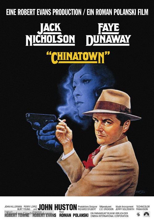 Chinatown - German Movie Poster