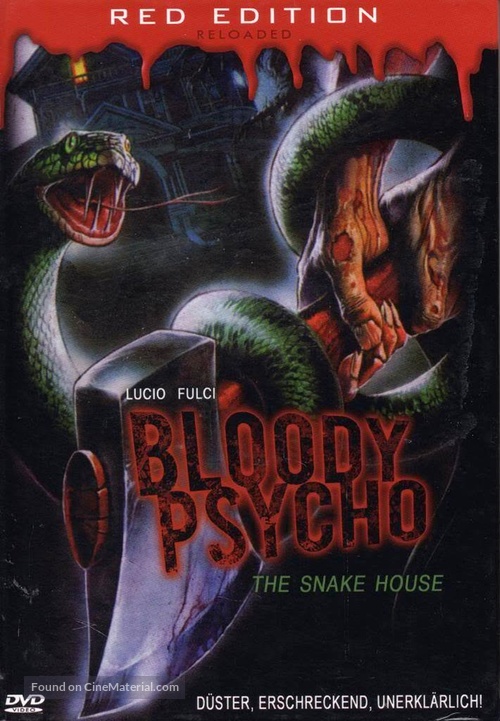 Bloody psycho - Lo specchio - German DVD movie cover