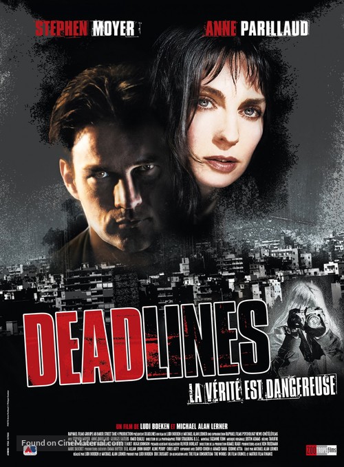 Deadlines - French Movie Poster