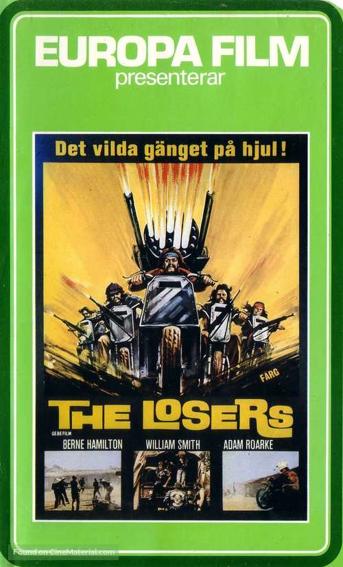 The Losers - Swedish VHS movie cover