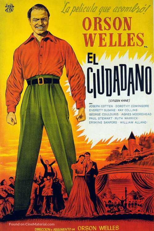 Citizen Kane - Argentinian Movie Poster