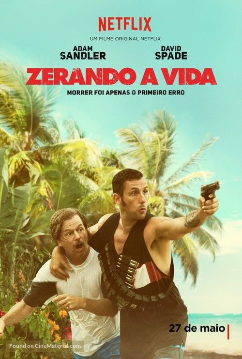 The Do Over - Brazilian Movie Poster