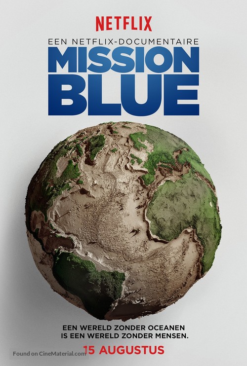 Mission Blue - Dutch Movie Poster