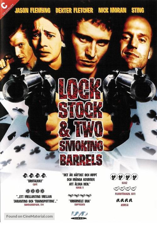 Lock Stock And Two Smoking Barrels - Swedish Movie Cover