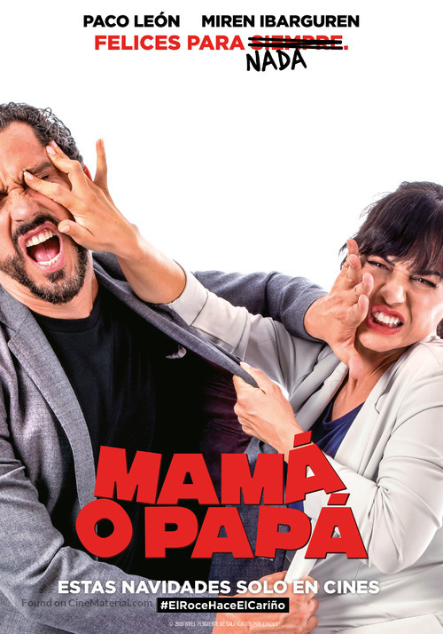 Mam&aacute; o pap&aacute; - Spanish Movie Poster