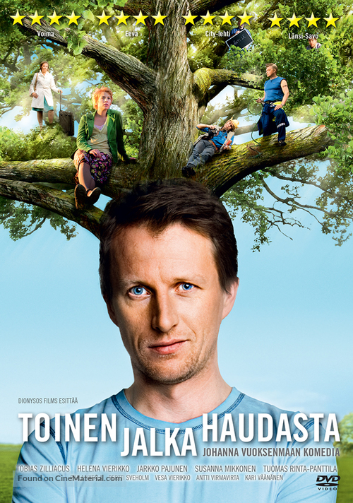 Toinen jalka haudasta - Finnish DVD movie cover