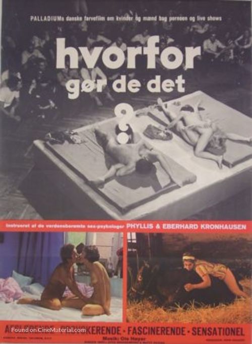 Hvorfor g&oslash;r de det? - Danish Movie Poster