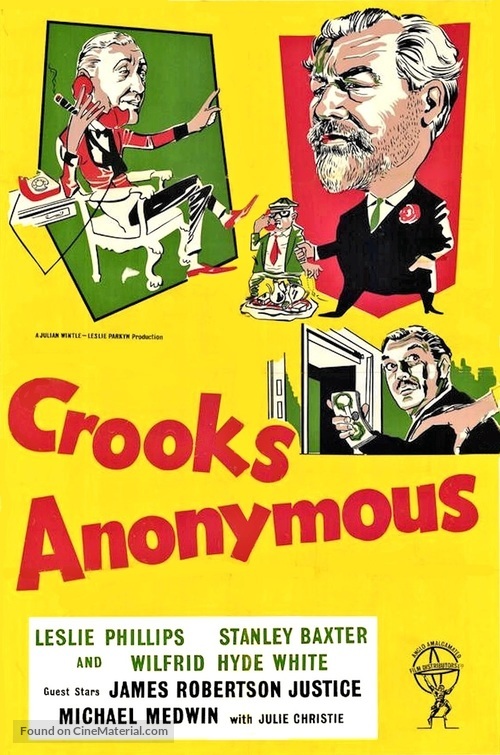 Crooks Anonymous - British Movie Poster
