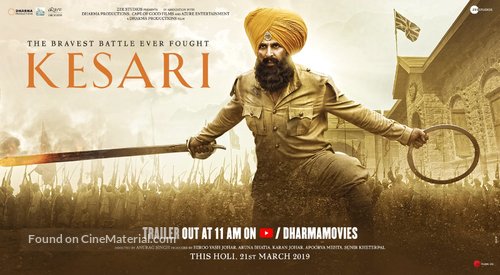 Kesari - Indian Movie Poster