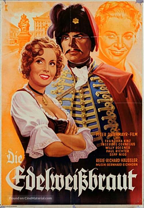 Die sch&ouml;ne T&ouml;lzerin - German Movie Poster