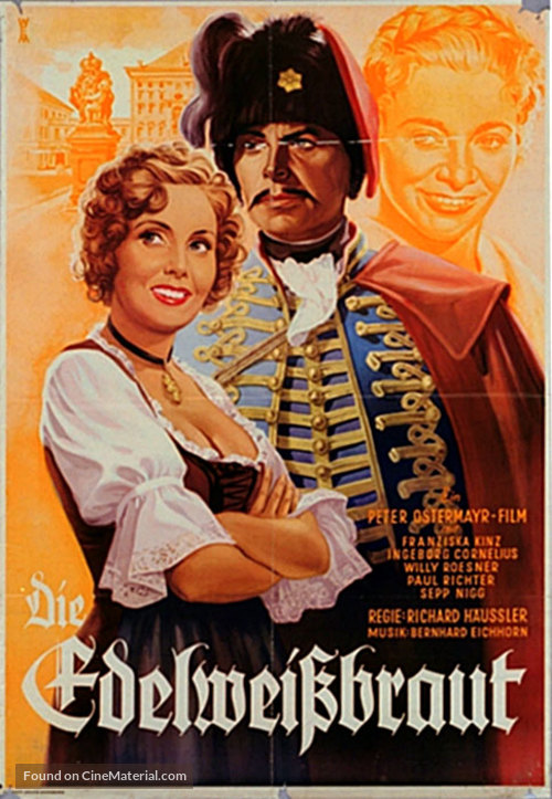 Die sch&ouml;ne T&ouml;lzerin - German Movie Poster