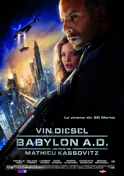 Babylon A.D. - Romanian Movie Poster